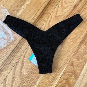 Calzedonia sparkle brazilian bikini bottom Small
